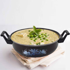 Cast Iron Kadai – Traditional 14 Inch Durable Pan | Indo Glow