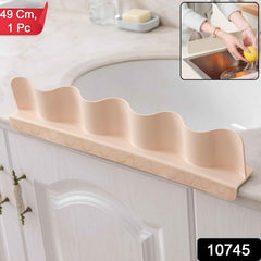 Kitchen Sink Splash Guard – Flexible 49 cm Anti-Splash Barrier