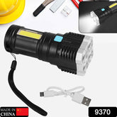 Rechargeable Torch Light – 800 Lumens, 4-LED | Indo Glow
