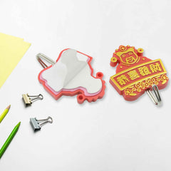 Self-Adhesive Hooks – Heavy Duty Wall Hooks (2 Pc) | Bathora