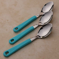 Stainless Steel Tea Spoon Set – Durable & Comfortable 6 Pieces