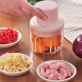 Electric Mini Garlic Chopper – USB Rechargeable 250ml | Quickslice