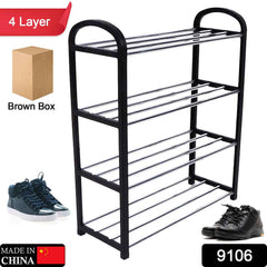 4 Tier Shoe Rack – Space-Saving Footwear Storage | Indo Glow