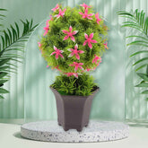 Artificial Flower Plant with Cute Pot – Low Maintenance Decor | Styleva