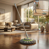 360° Spin Mop – Adjustable Handle & Microfiber Head for Effortless Cleaning