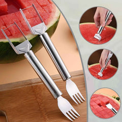 Watermelon Slicer Ð 2-in-1 Cutter & Server for Easy Fruit Prep