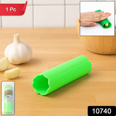 Silicone Garlic Peeler Tube – Quick & Hands-Free Garlic Skin Removal