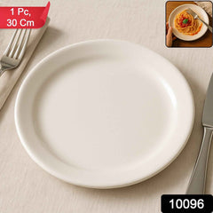 30 cm Round Dinner Plate – Durable & Heat-Resistant Serving Plate