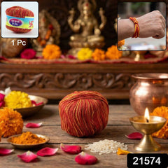 Pooja Kalawa Moli Sacred Cotton Thread – Traditional Puja Essential