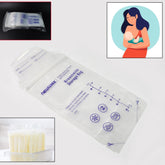 FERVENT Breastmilk Storage Bags with a secure double zipper seal shown in detail.