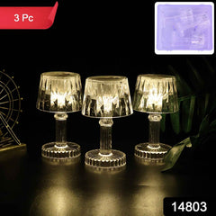 LED Mini Table Lamp Set – Battery Operated Decorative Ambience