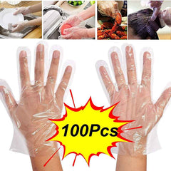 Disposable Clear Gloves – Powder-Free, Latex-Free | Grow Wear