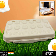 Fridge Egg Holder – 18 Grid Shock-Proof Container | Organivo