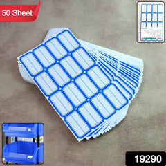 Pack of adhesive label sheets ideal for home and office organization