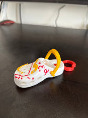 3D Printed Crocs shoe shaped keychain
