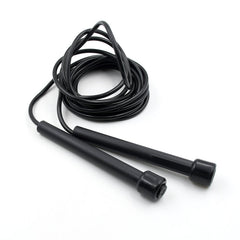 Versatile sports skipping rope, easily adjustable for all heights.
