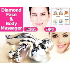 3D Roller Face Massager – Skin Tightening Tool | Velvet Wellness