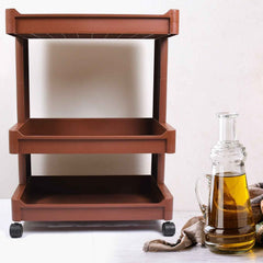 Plastic Serving Trolley – Mobile Kitchen Bar Cart | TableNest