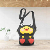 Cartoon Girls Backpack – Mini Silicone Shoulder Bag | Little Fashionistas