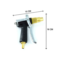 Gold Hose Nozzle – Durable Metal Trigger Spray | Grow Garden Tools