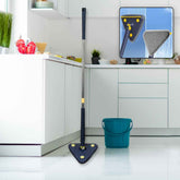Triangle Cleaning Mop – 360° Rotatable with Long Handle | Storenzo
