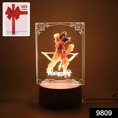 Lord Shree Ram 3D LED Night Lamp with Soft White Light