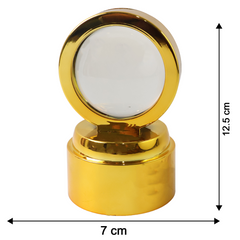 Ganpati Bapa 3D Crystal Ball LED Night Light – Divine Spiritual Glow