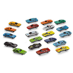 Toy Car Set for Kids – 25 Free-Wheel Racing Cars | Action Legion