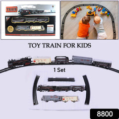 Battery Operated Toy Train Set – 19-Piece Track Playset for Kids
