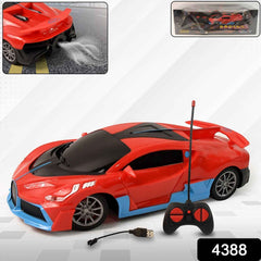 High-Speed RC Sports Car – Realistic Spray Exhaust Effect