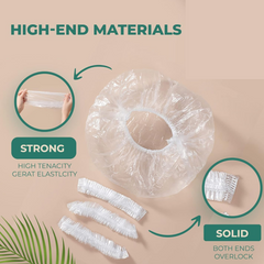 Disposable Shower Cap – Waterproof & Hygienic | VelvaBloom