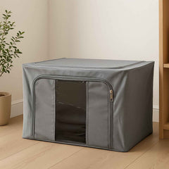 Storage Box with Lid with Window – Durable & Moisture-Proof Organizer