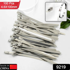 Stainless Steel Cable Ties – Heavy-Duty, 100 Pc |