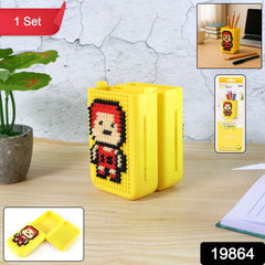 DIY Pixel Art Pen Stand – Customizable Desk Organizer for Kids