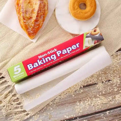 Non-Stick Parchment Paper – 5M Roll for Baking & Cooking | FirePot