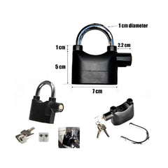 Anti Theft Pad Lock – Heavy Duty with 110dB Smart Alarm