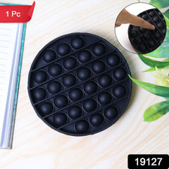Silicone Pop It fidget toy packaging for sensory stress relief toy