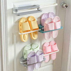 Folding Shoe Rack – Space-Saving Slipper Organizer | FreshAura Homeware