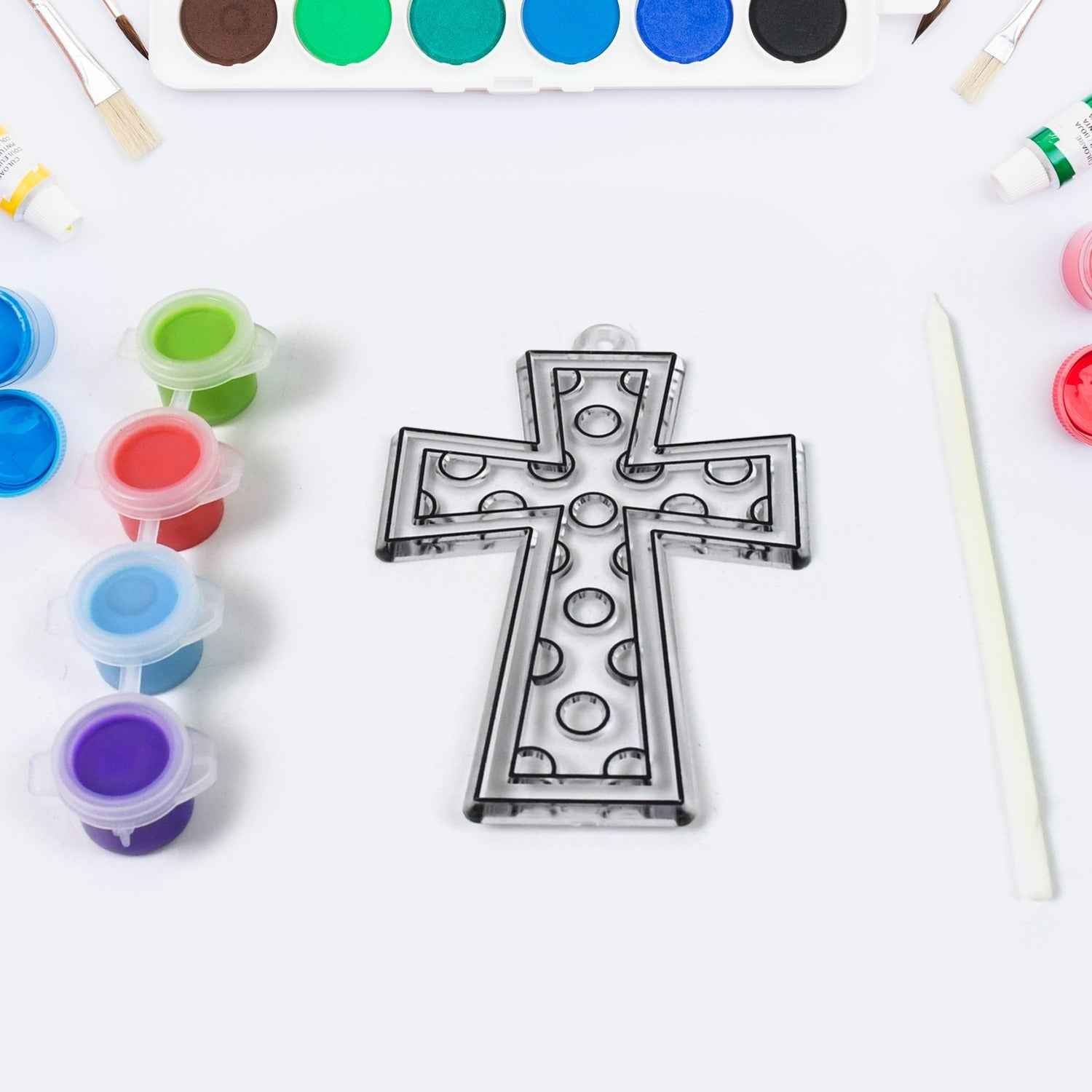 Acrylic Paint by Number Kit for Adults – 4 Colors | Craftily