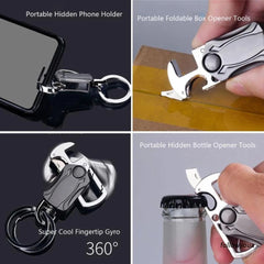 5 In 1 Keychain Fidget Spinner