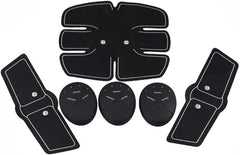 Close-up of the ultra-thin wireless abs stimulator belt for discreet wear.
