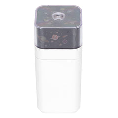 Close-up of the LED Star Night Light Projector, displaying its compact design.