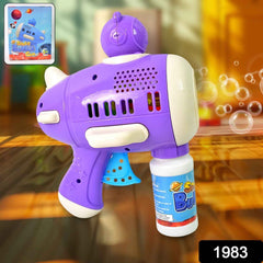 Bubble Gun Toy – Automatic LED Leak-Proof Fun for Kids | Aditi