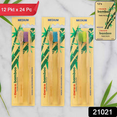 Bamboo Toothbrush Twin Pack – Eco-Friendly Daily Oral Care