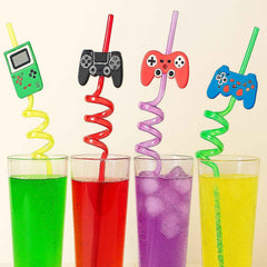 Reusable Truck Drinking Straws – Fun Kids' Party Set | ChillPour
