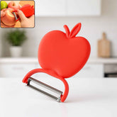 Folding Vegetable Peeler – Apple Shaped & Stainless Steel | Styleva