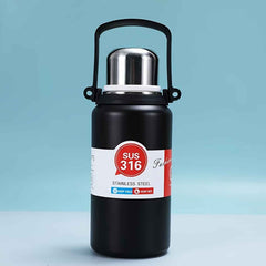 Insulated Stainless Steel Thermos Bottle – 24hr Hot & Cold