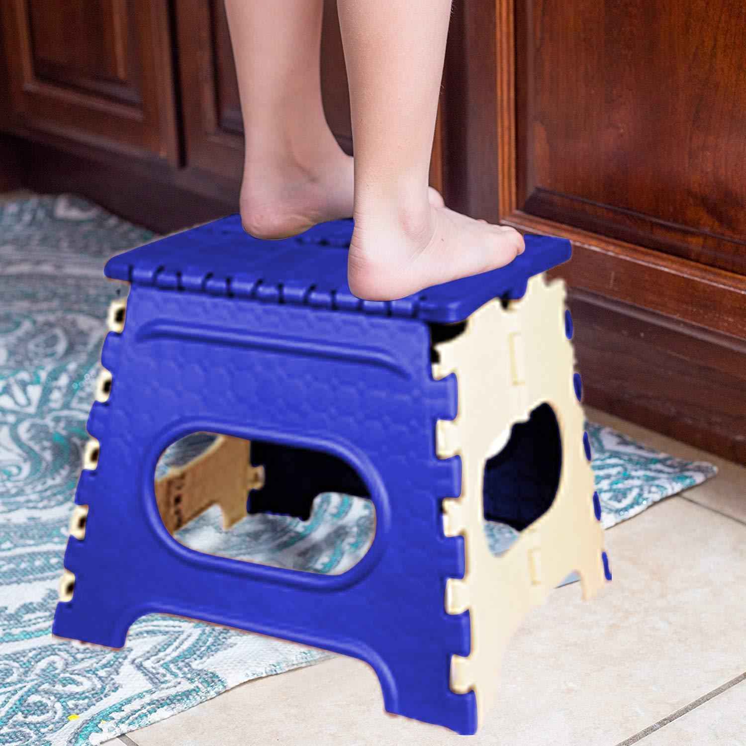 12 Inch Folding Step Stool – Portable & Sturdy | TinyTrendy