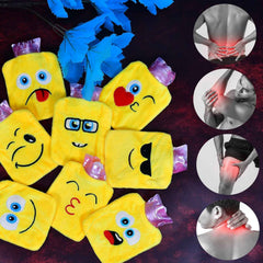 Mini Hot Water Bag – Emoji Design for Pain Relief | XcelCraft