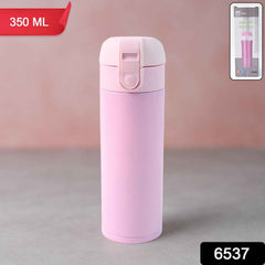 Stainless Steel Vacuum Water Bottle – Leakproof 350ml Travel Flask